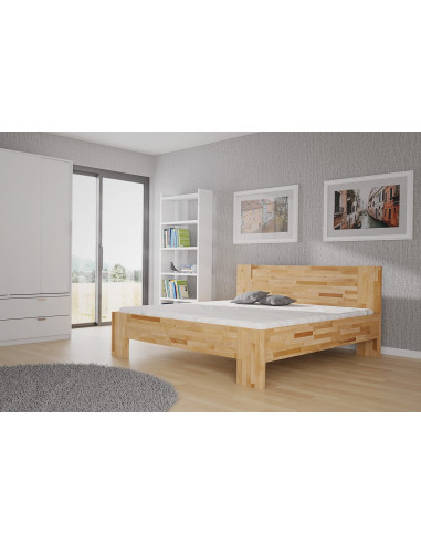 Postel FORTUNA designová masivní postel